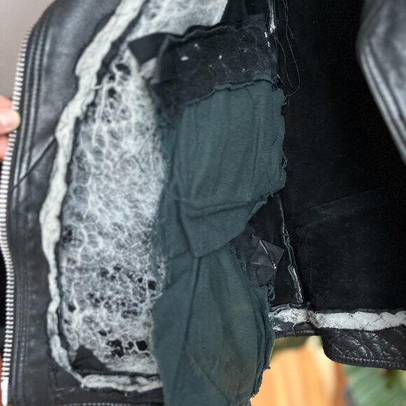 Vintage Genuine Leather Moto Jacket - Picture 4 of 7